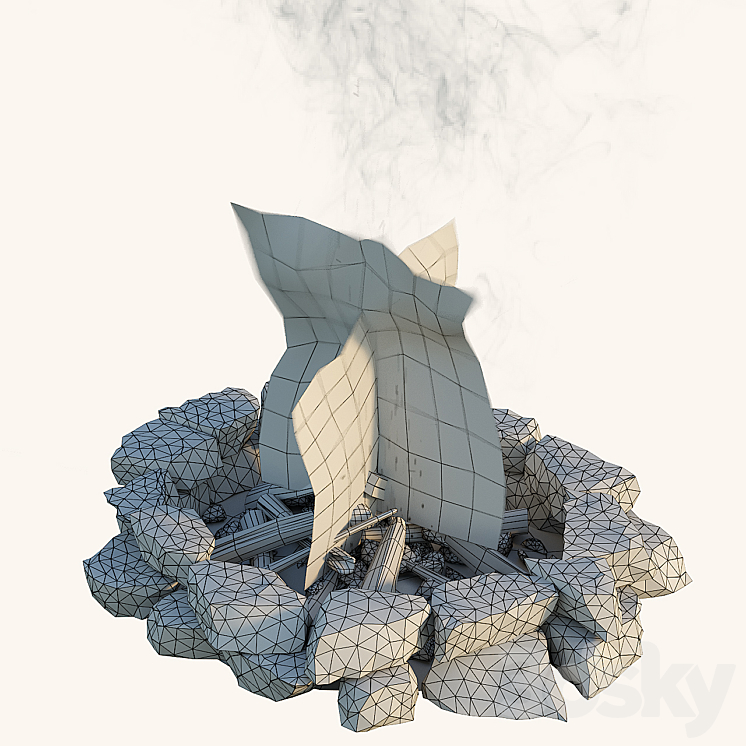 Bonfire 3DS Max - thumbnail 2