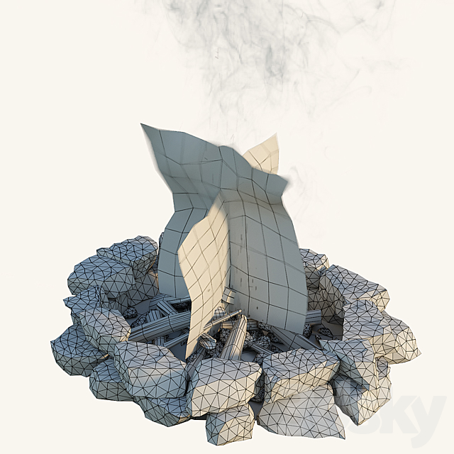 Bonfire 3DSMax File - thumbnail 2