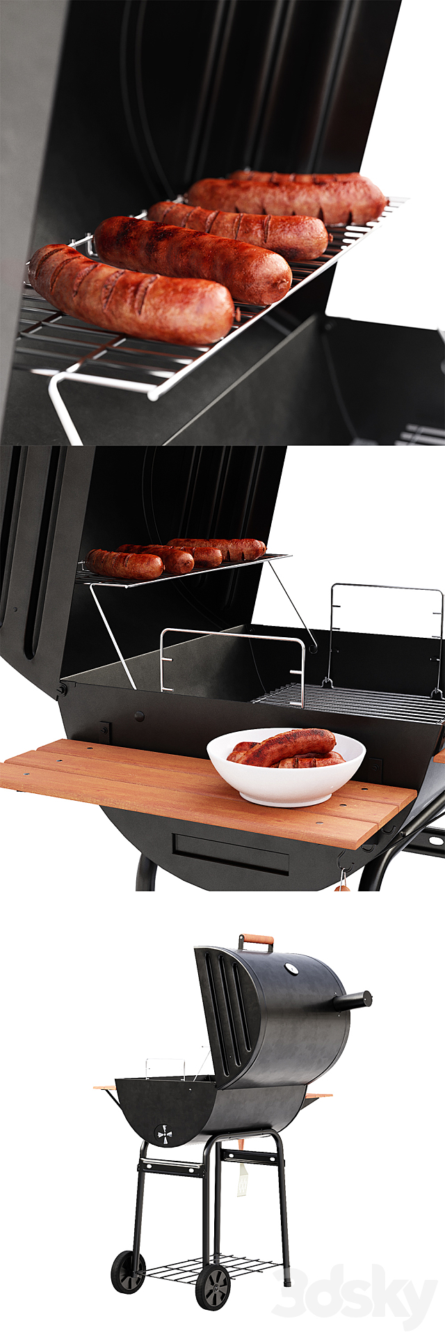 Char Griller Wrangler 3ds Max - thumbnail 2