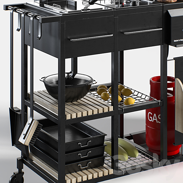 Gas grill Mr.Chef 3DSMax File - thumbnail 3