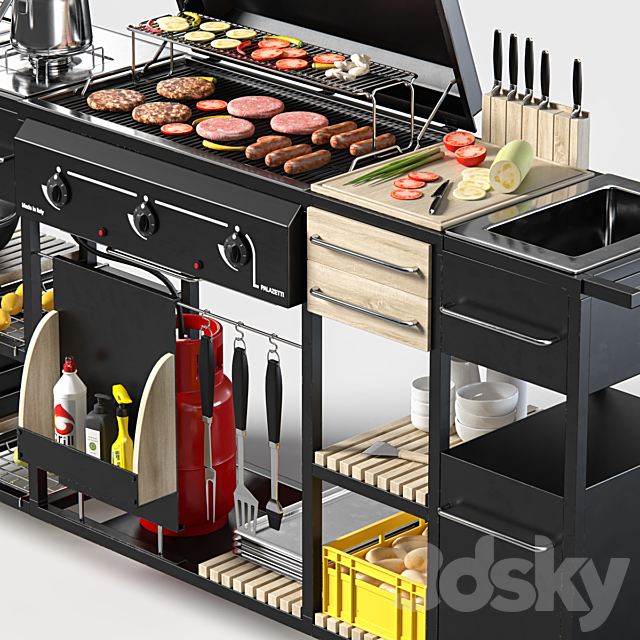 Gas grill Mr.Chef 3DSMax File - thumbnail 4