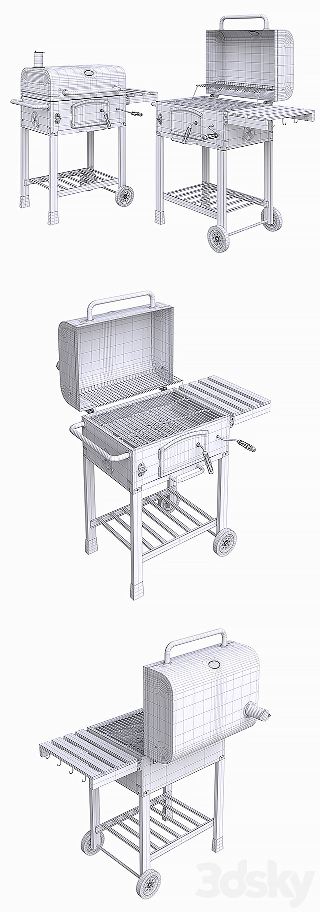 Grill 3DSMax File - thumbnail 3