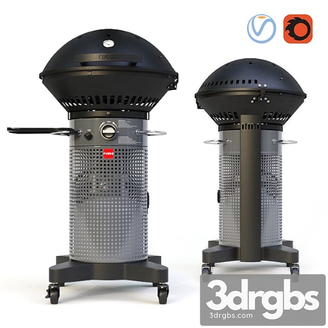 Grill Fuego Professional F24c 3dsmax Download - thumbnail 1