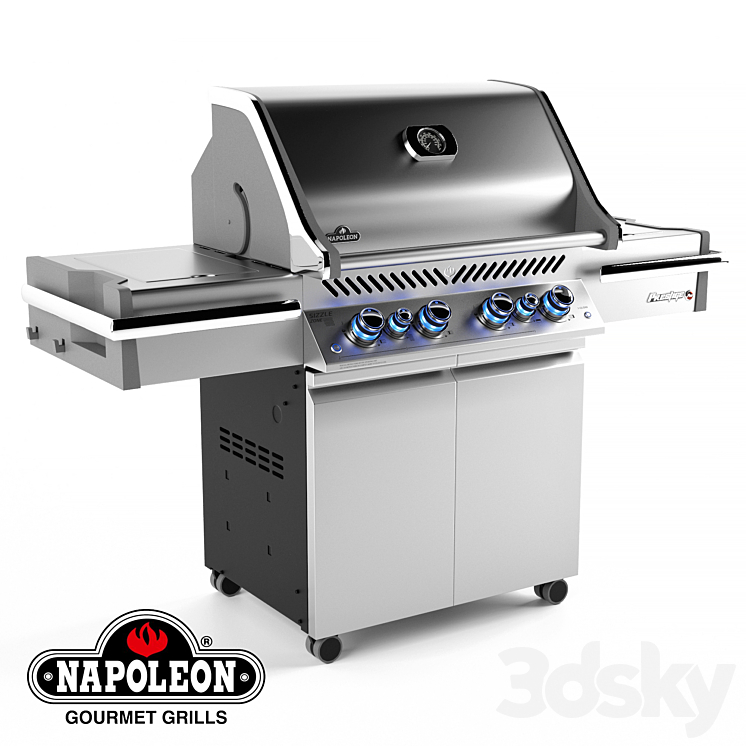 Grill Napoleon PRO 500 3DS Max - thumbnail 1