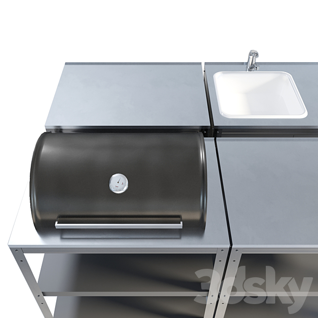 IKEA GRILLSKÄR GRILLSKER 3DS Max Model - thumbnail 5