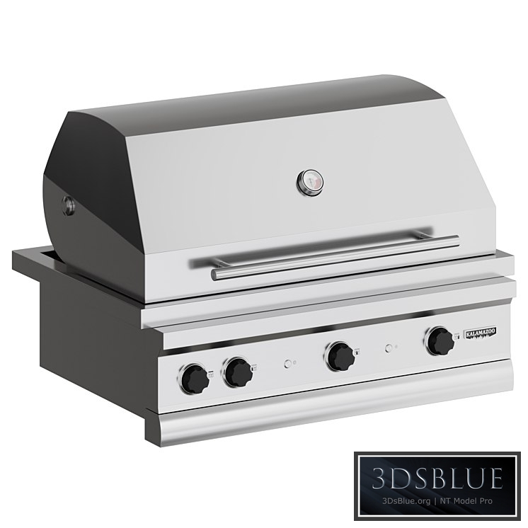 Kalamazoo GAS GRILL | barbecue 3DS Max - thumbnail 3