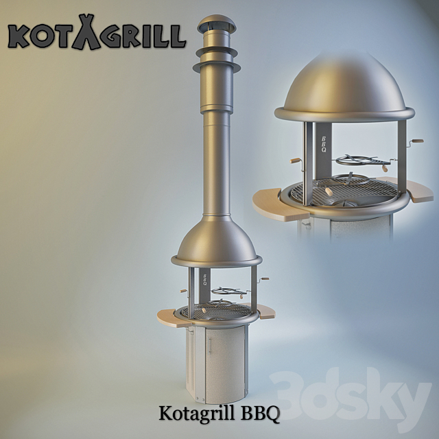 Kotagrill BBQ 3DSMax File - thumbnail 1