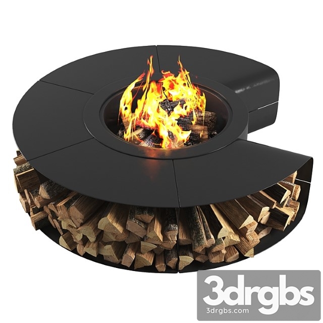 Outdoor fire pit omega 3dsmax Download - thumbnail 1