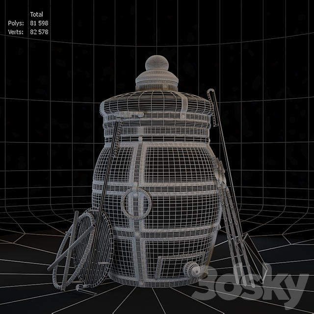 Tandoor _ Tandoor 3DSMax File - thumbnail 3