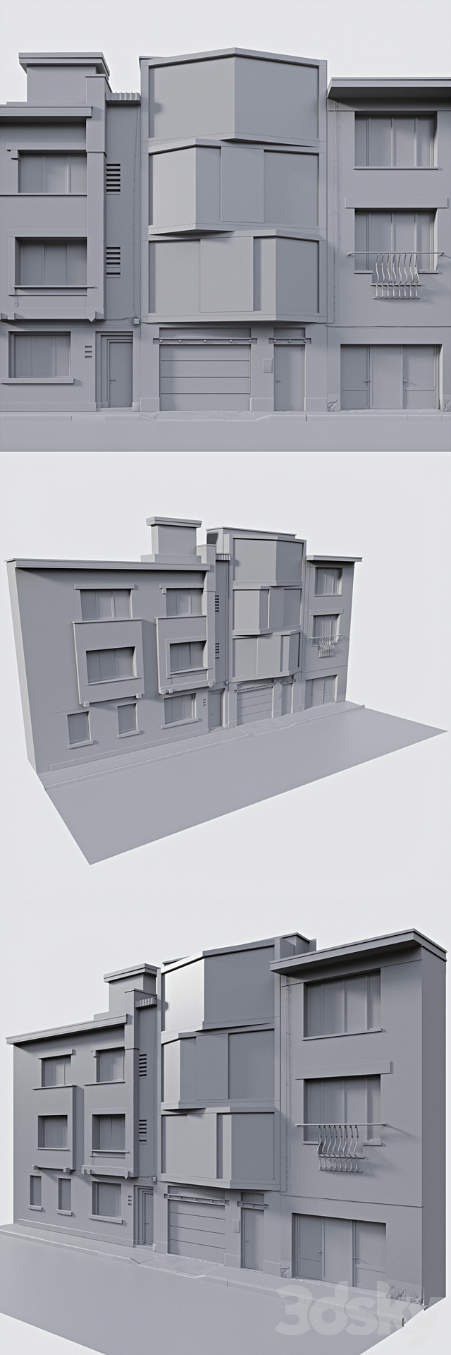 ABEEL facade 3DSMax File - thumbnail 3