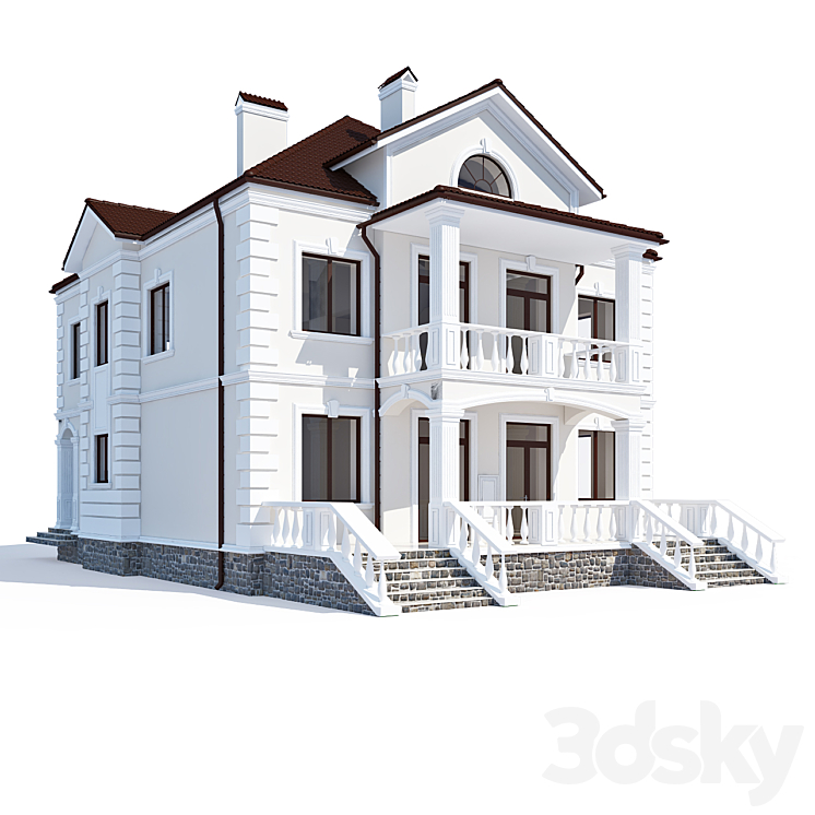 ABS House V1 3DS Max - thumbnail 1