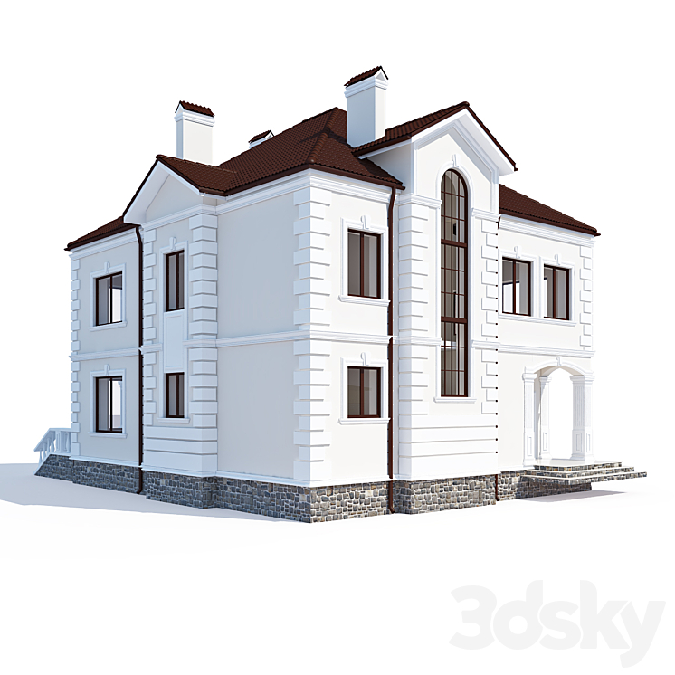 ABS House V1 3DS Max - thumbnail 2