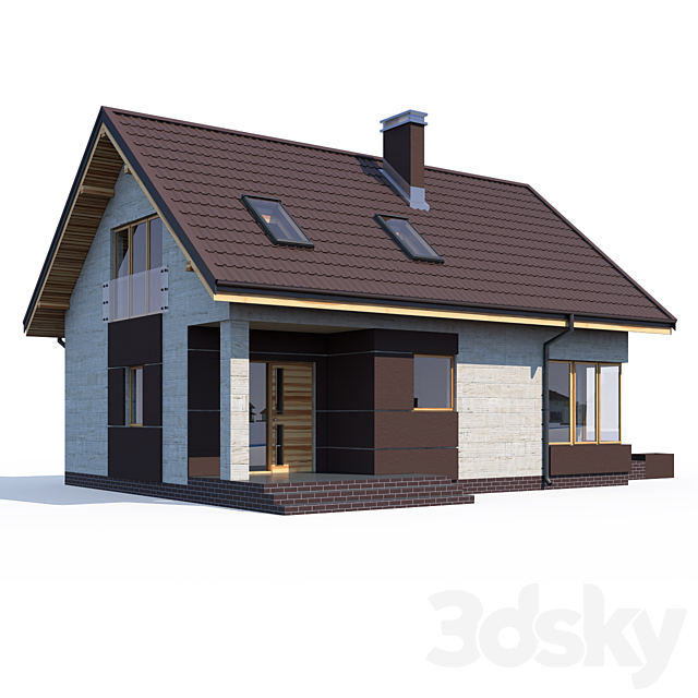 ABS House V110 3ds Max - thumbnail 1