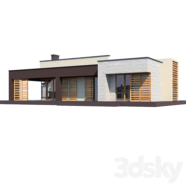 ABS House V150 3ds Max - thumbnail 1