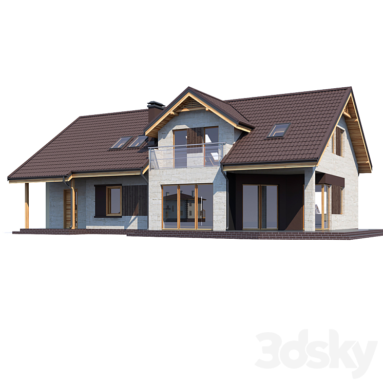 ABS House V165 3DS Max - thumbnail 1