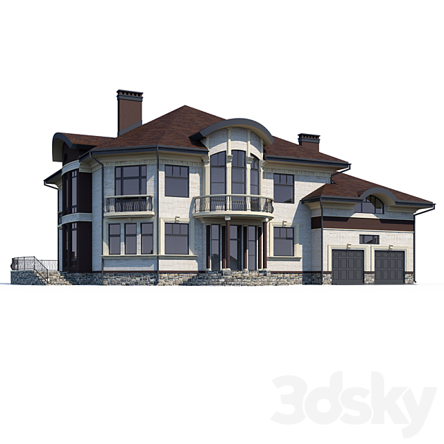 ABS House V172 3ds Max - thumbnail 1