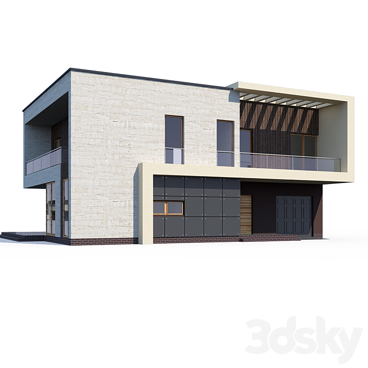 ABS House V193 3DS Max - thumbnail 1