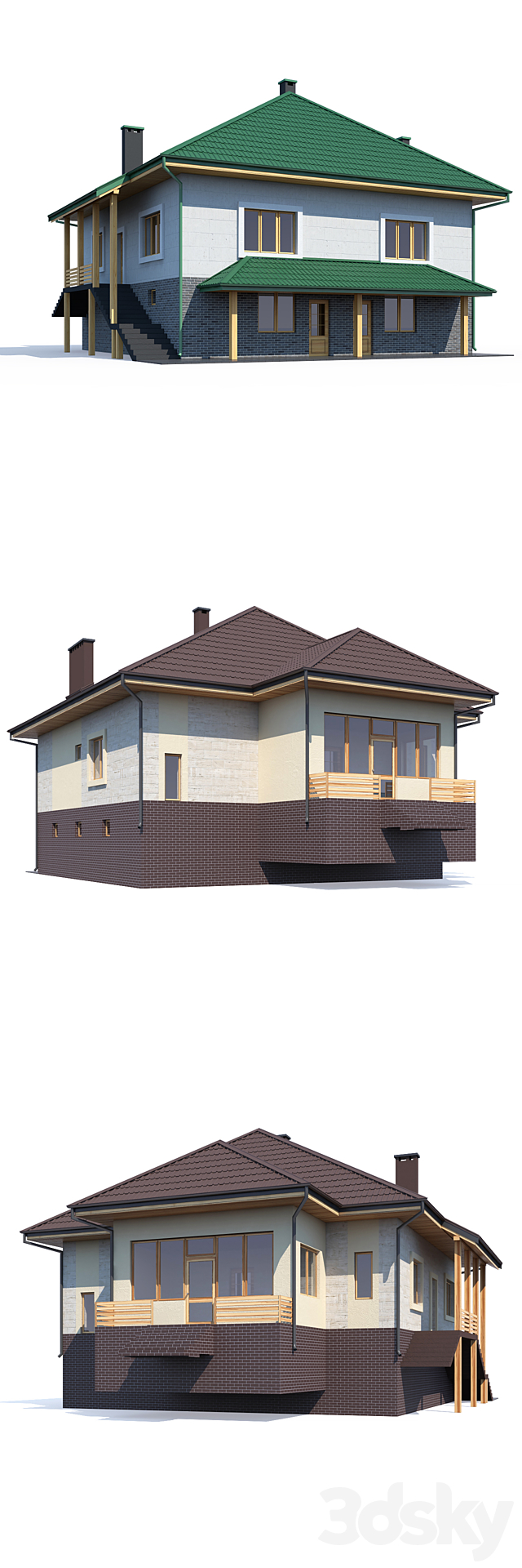 ABS House V214 3ds Max - thumbnail 3