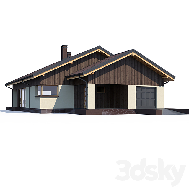 ABS House V234 3ds Max - thumbnail 1