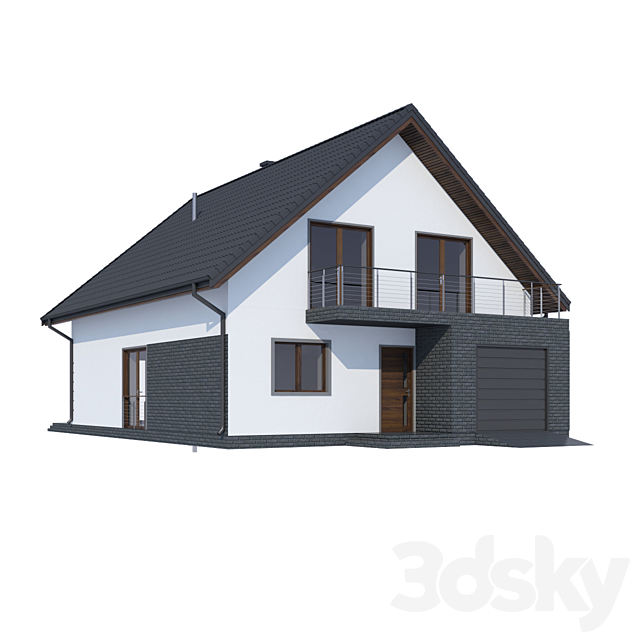 ABS House V252 3ds Max - thumbnail 1