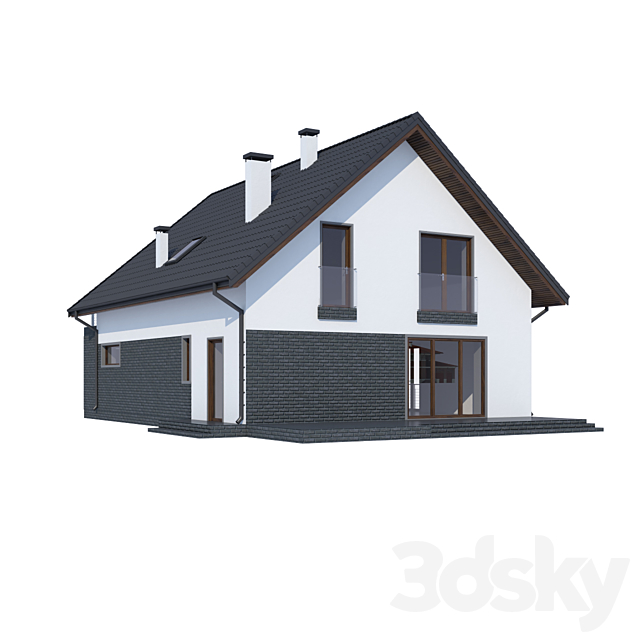 ABS House V252 3ds Max - thumbnail 2