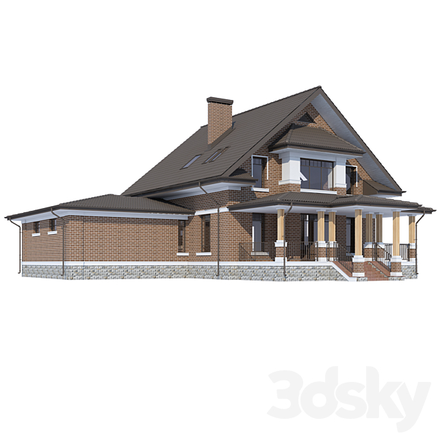 ABS House V260 3DS Max Model - thumbnail 2