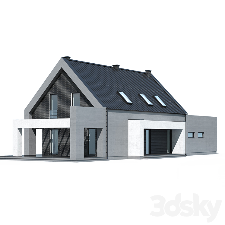 ABS House V262 3DS Max - thumbnail 2