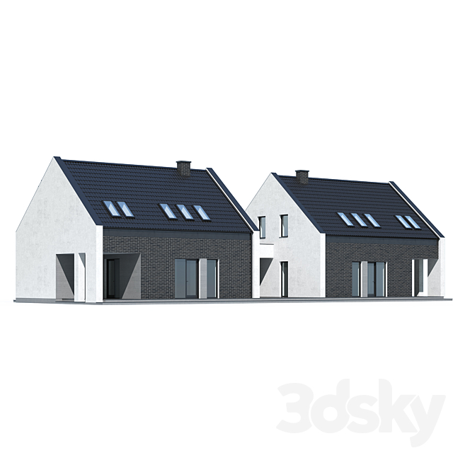 ABS House V265 3DS Max Model - thumbnail 2