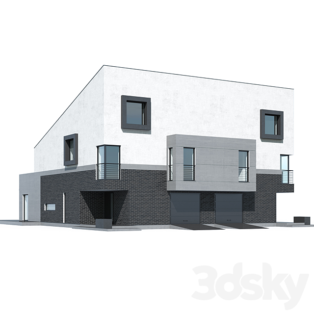 ABS House V267 3DS Max Model - thumbnail 3