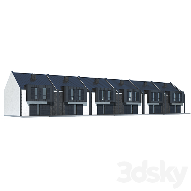 ABS House V269 3DS Max Model - thumbnail 2