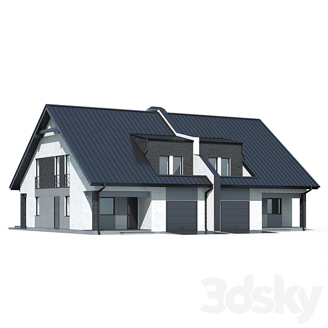 ABS House V270 3DS Max Model - thumbnail 2