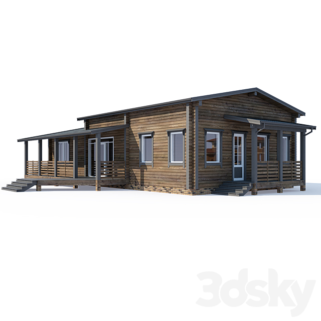 ABS House V46 3ds Max - thumbnail 1