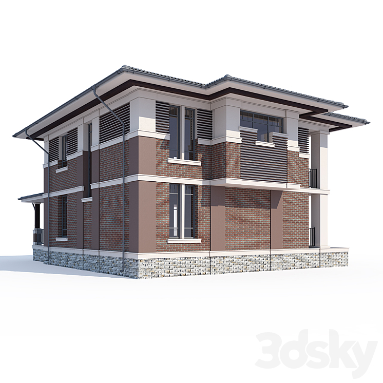 ABS House V81 3DS Max - thumbnail 2