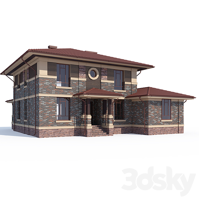 ABS House V82 3DS Max Model - thumbnail 2