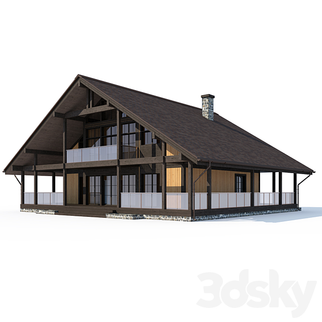 ABS House V9 3ds Max - thumbnail 1