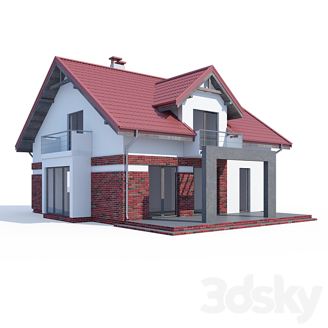 ABS House V97 3ds Max - thumbnail 2