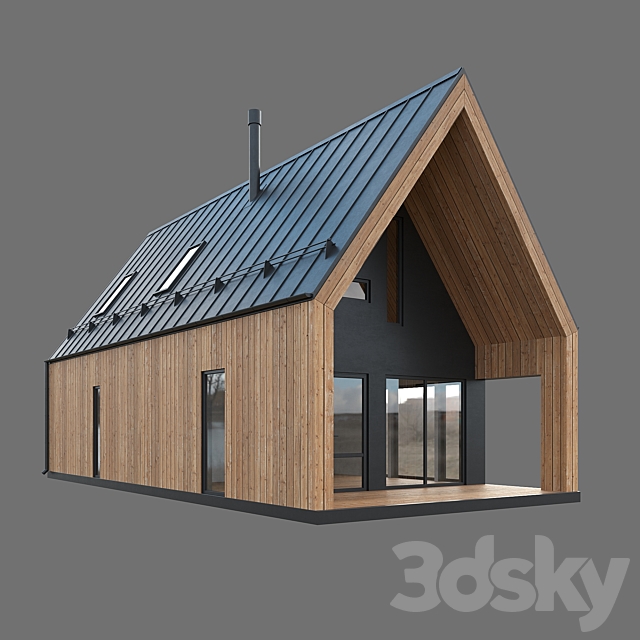 Barn house 01 3DSMax File - thumbnail 5