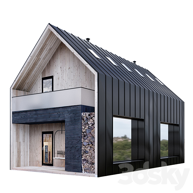 Barn houses 3DSMax File - thumbnail 3