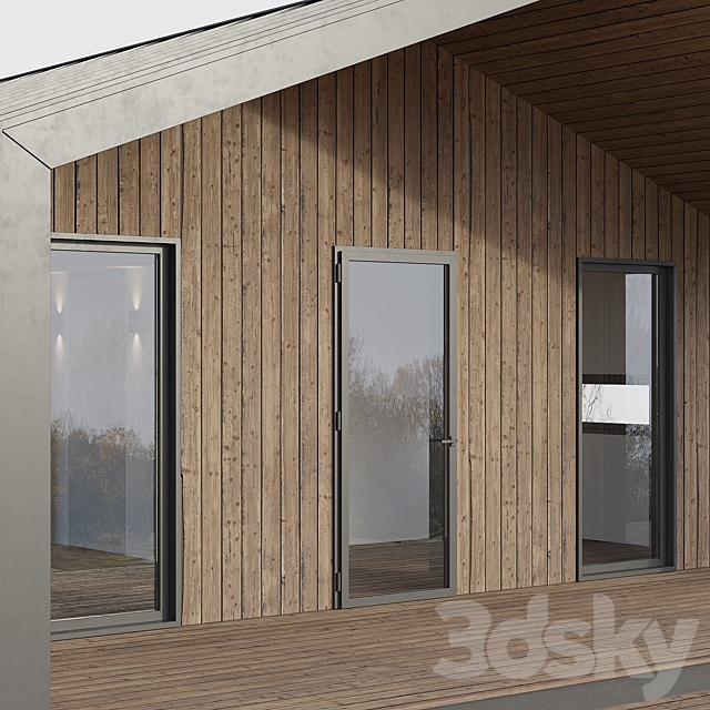 BarnHouse 01 3DS Max Model - thumbnail 4