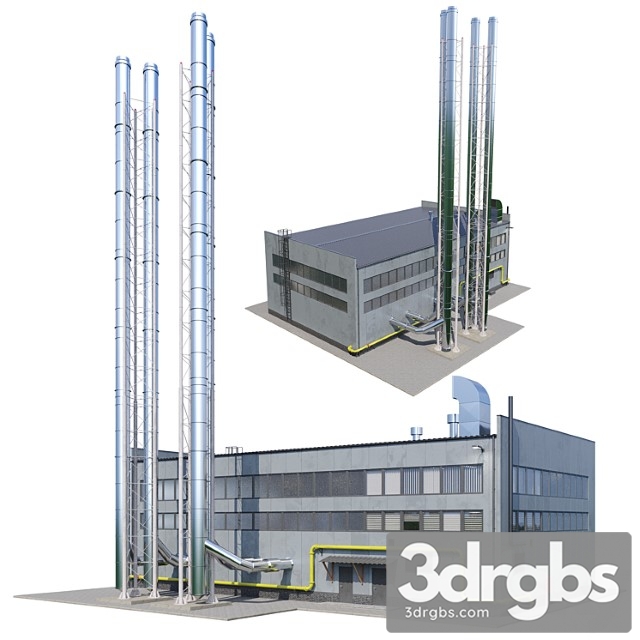 Boiler House 3dsmax Download - thumbnail 1