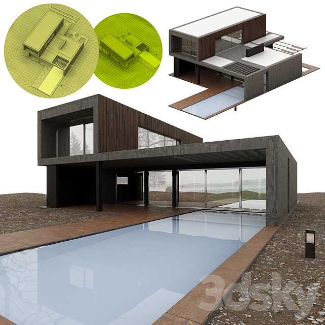 Build h_001 3DS Max Model - thumbnail 2