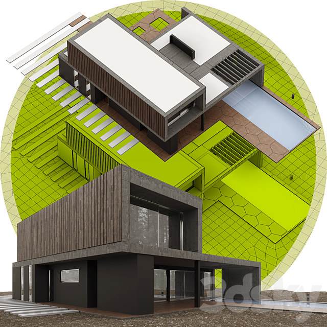 Build h_001 3DS Max Model - thumbnail 3