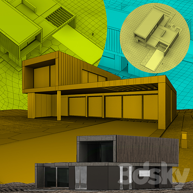 Build h_001 3DS Max Model - thumbnail 5