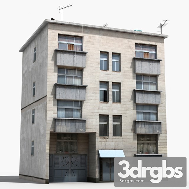 Building 04 3dsmax Download - thumbnail 1