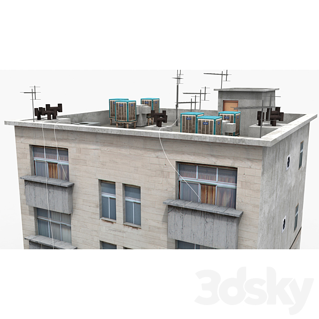 Building 04 3DSMax File - thumbnail 4