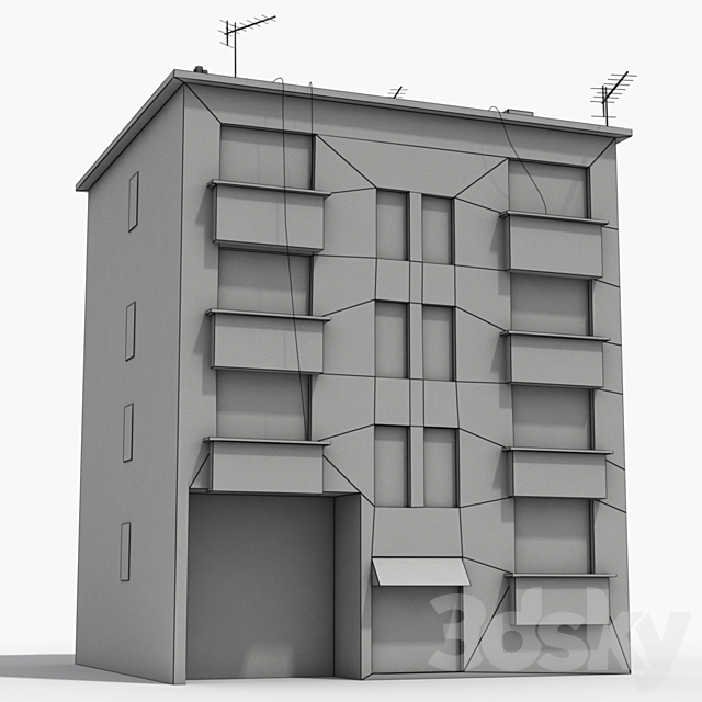 Building 04 3DSMax File - thumbnail 5