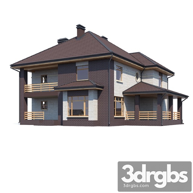 Building Abs House v167 3dsmax Download - thumbnail 1