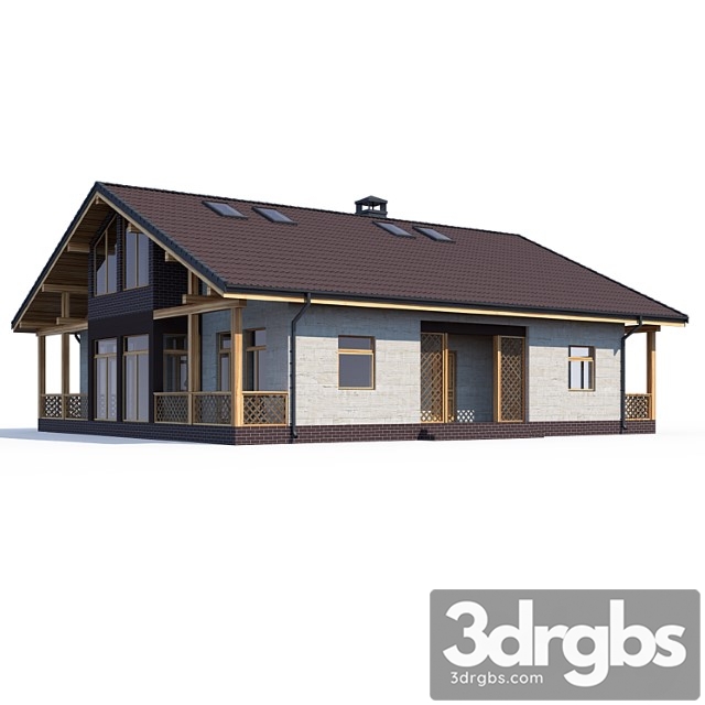 Building Abs House v183 3dsmax Download - thumbnail 1