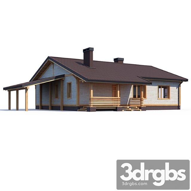 Building Abs House v197 3dsmax Download - thumbnail 1