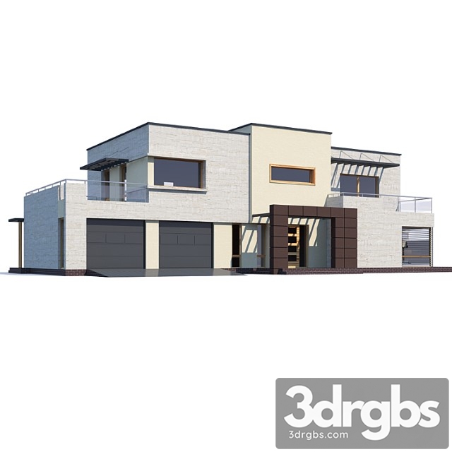 Building Abs House v204 3dsmax Download - thumbnail 1